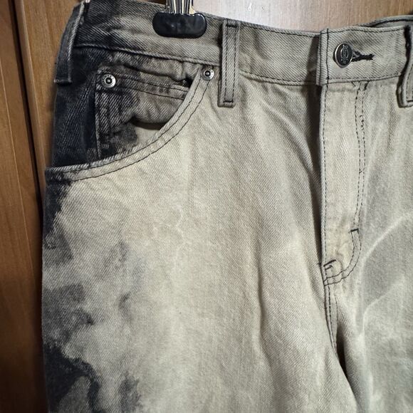 Dickies Grunge Bleach-Wash Black Jeans Trash Street Wear Men’s 32x32 (30x29) - Picture 10 of 10